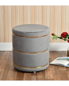 ShadowKart Pouffes Sitting Stool for Living Room-Gray-80x200 cm